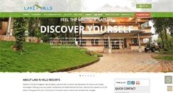 Desktop Screenshot of lakenhillsresorts.com